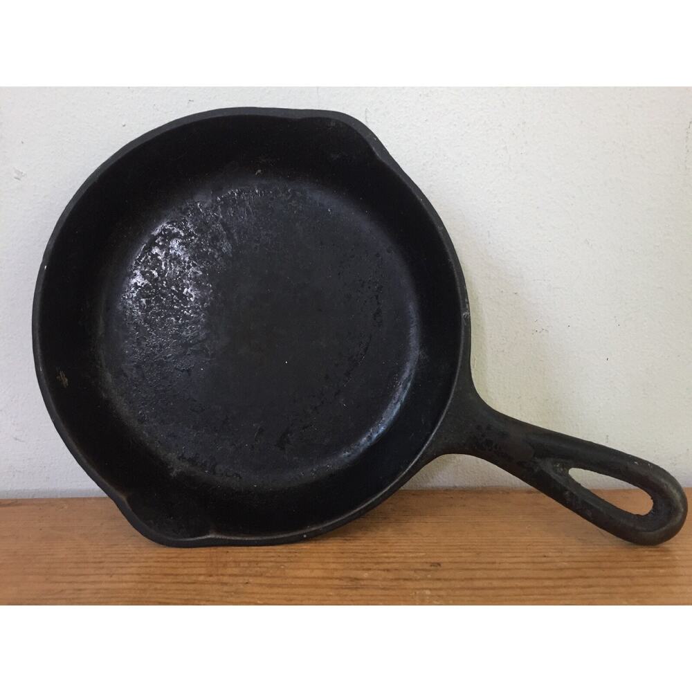 Vtg Wagner Ware Sidney 0 1053W 6.5" Cast Iron Skillet Frying Pan Farmhouse Decor